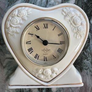 Lenox Heart Clock
